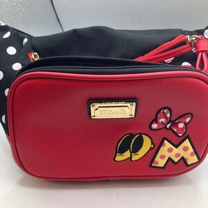 Fanny Pack "Minnie” Red white & Black Travel Crossbody